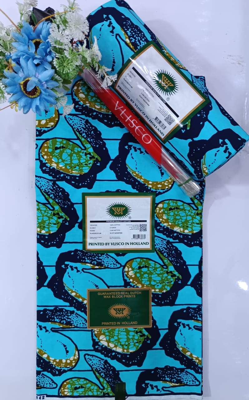 Tissu imitation Vlisco 6 mètre