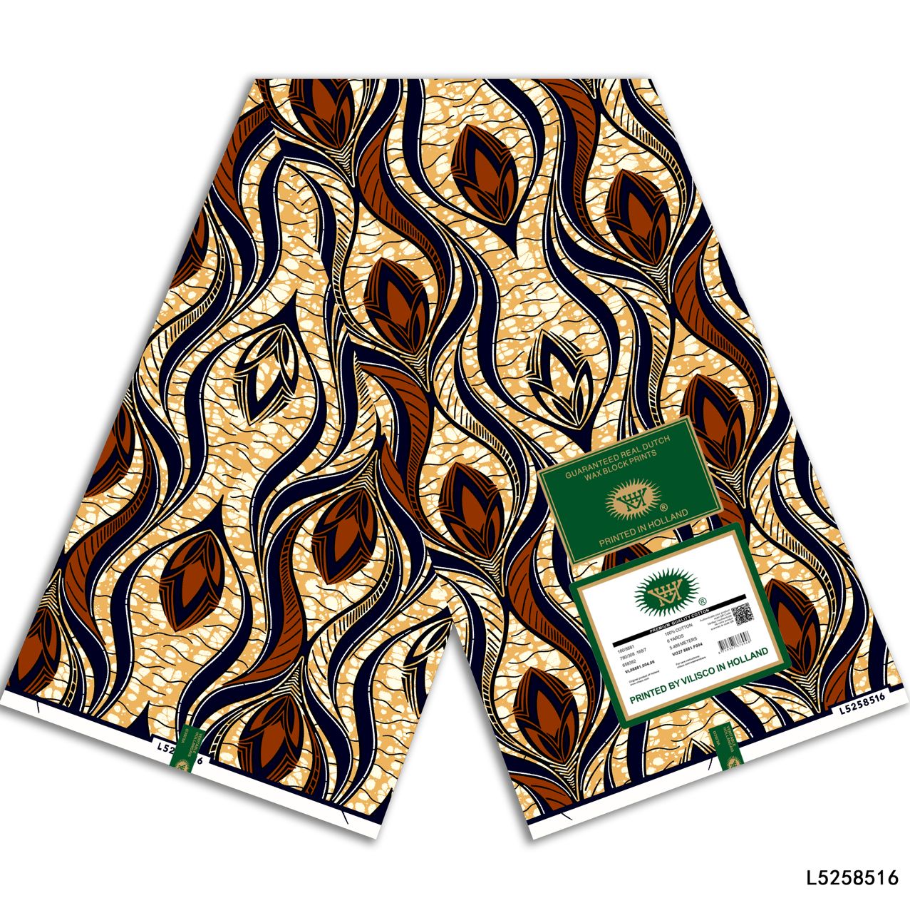 Tissu imitation Vlisco 6 mètre