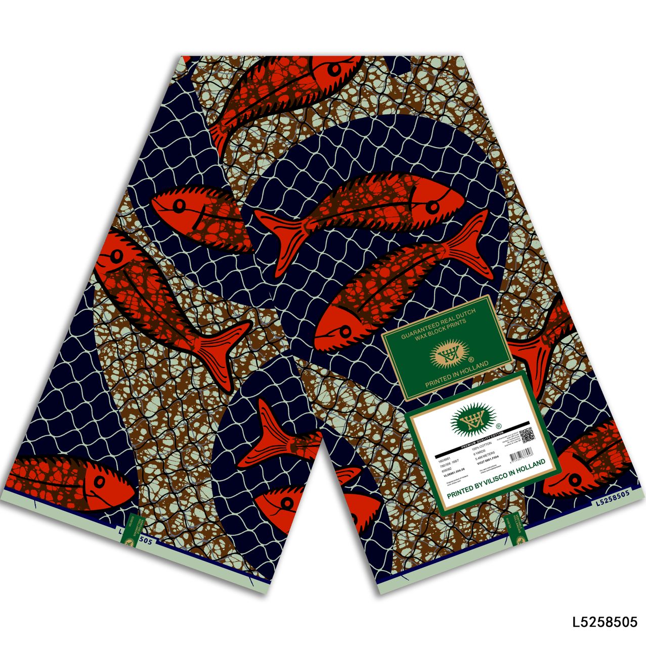 Tissu imitation Vlisco 6 mètre