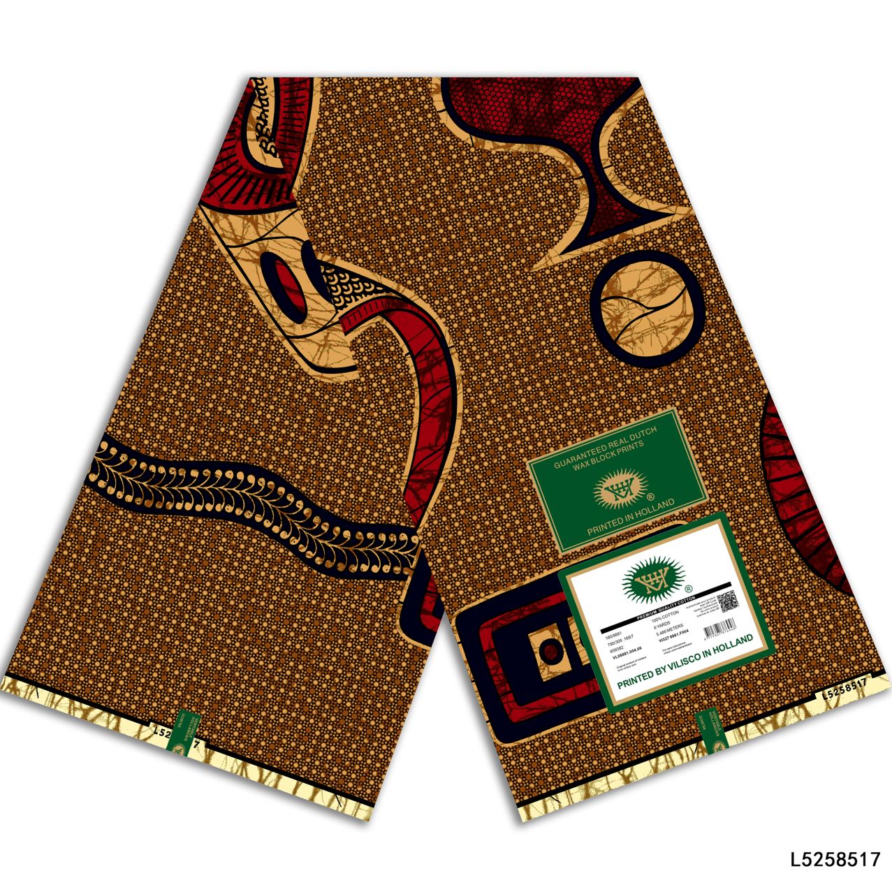 Tissu imitation Vlisco 6 mètre
