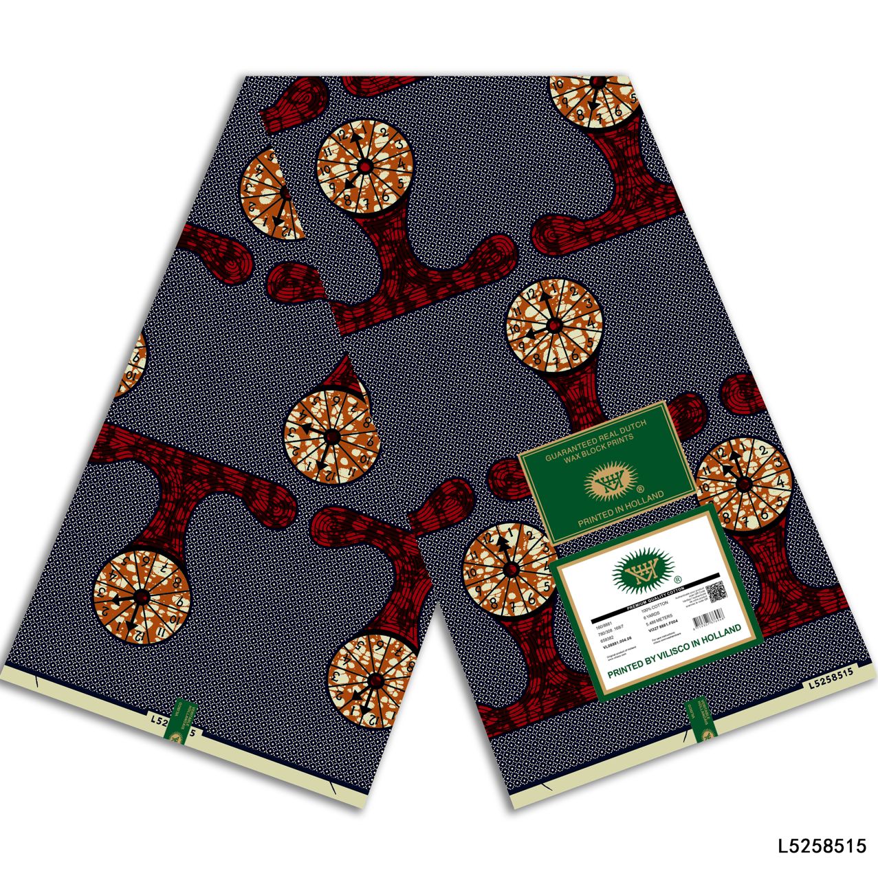 Tissu imitation Vlisco 6 mètre