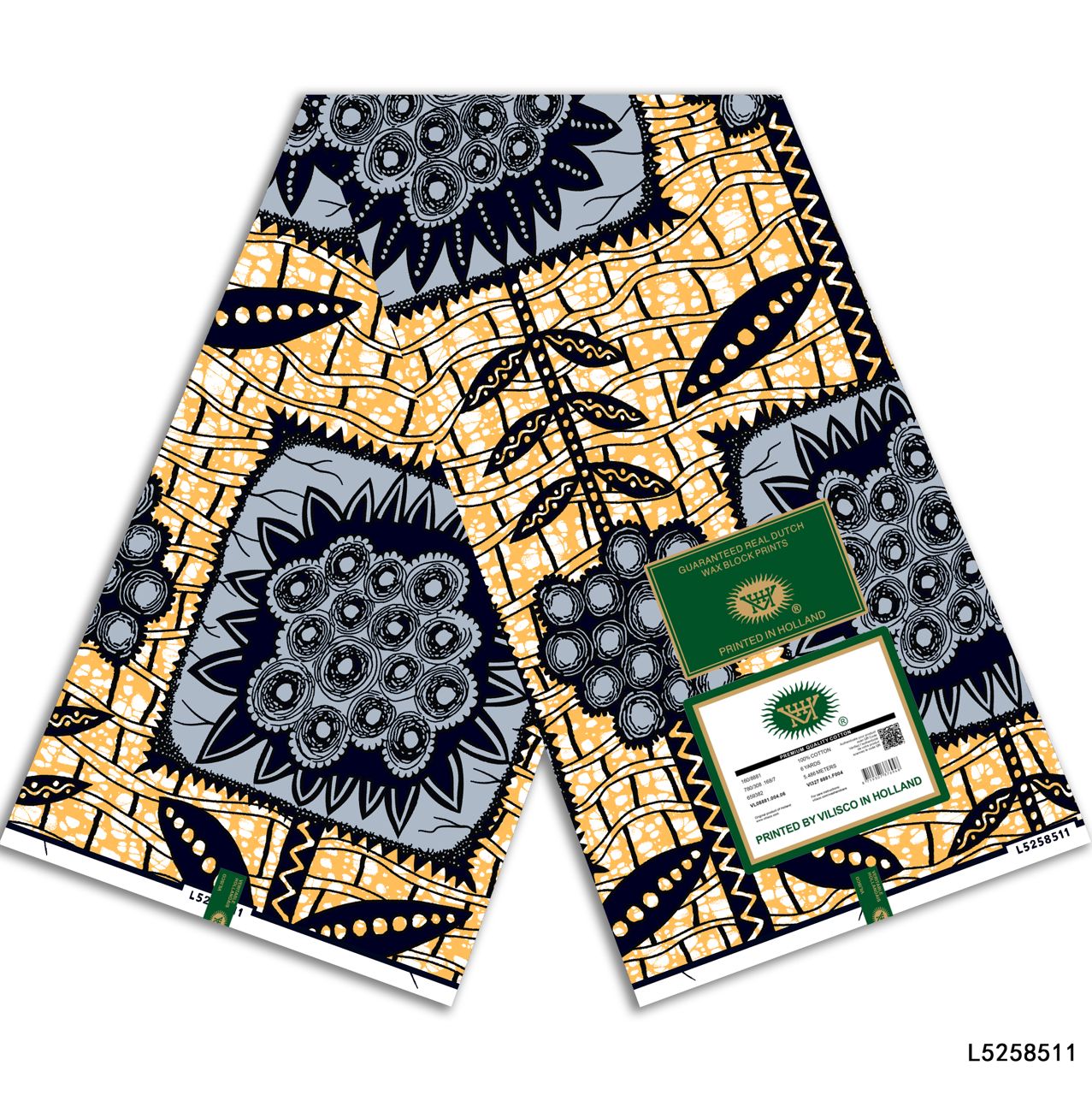 Tissu imitation Vlisco 6 mètre