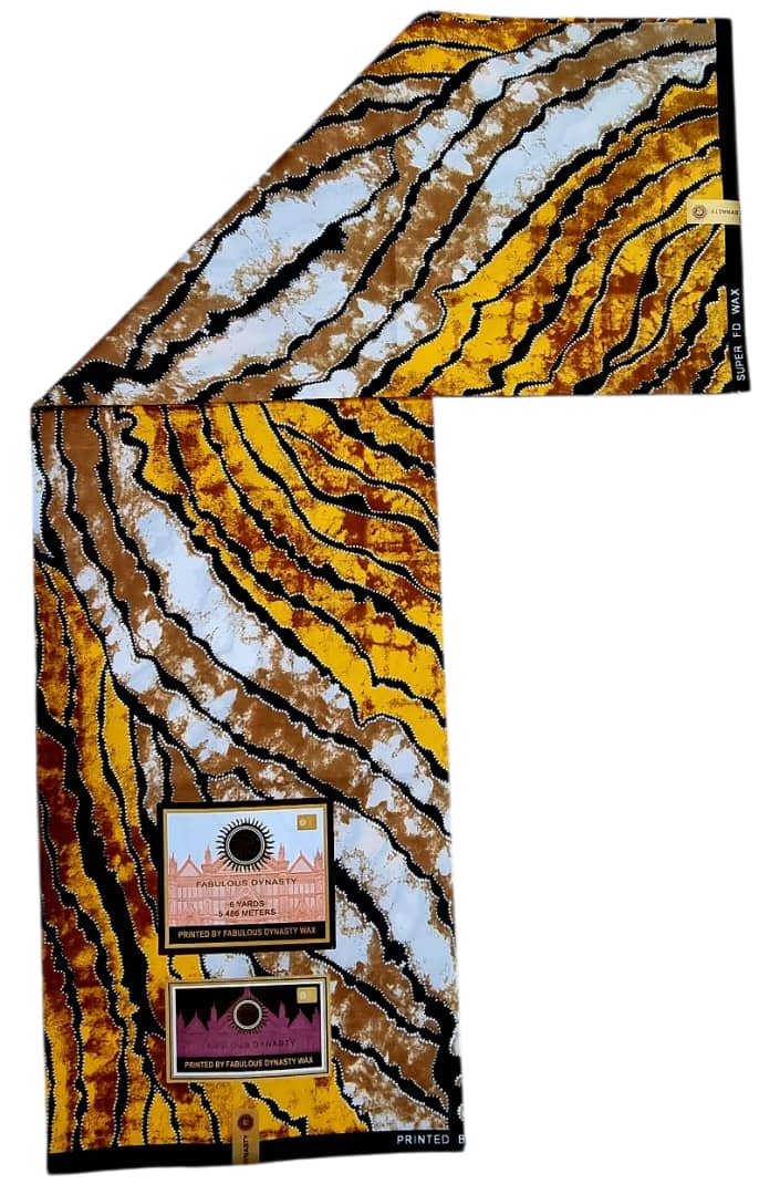 Tissu Wax Africain FABULOUS DYNASTY WAX
