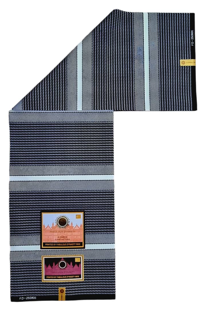 Tissu Wax Africain FABULOUS DYNASTY WAX 6m