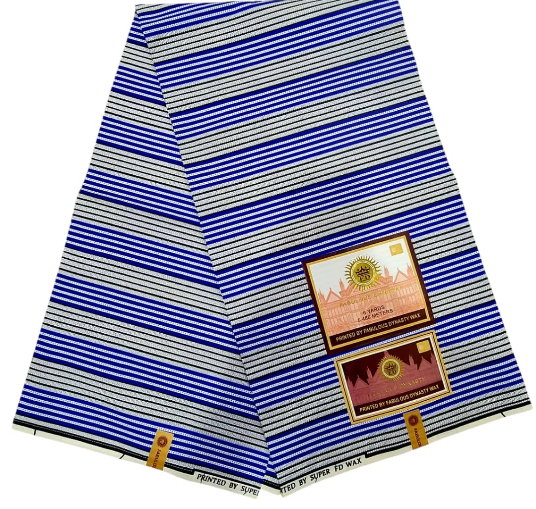 Tissu Wax Africain FABULOUS DYNASTY WAX 6m