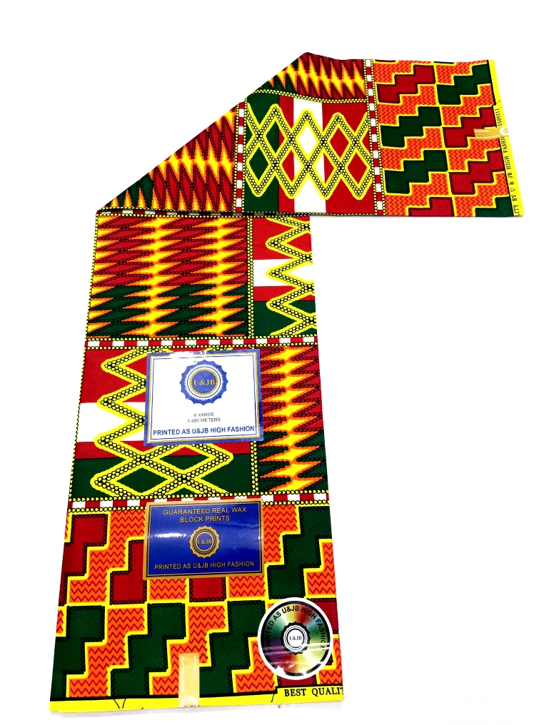 Tissu Wax Africain FABULOUS DYNASTY WAX 6m