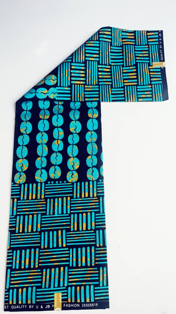 Tissu Wax Africain FABULOUS DYNASTY WAX 6m