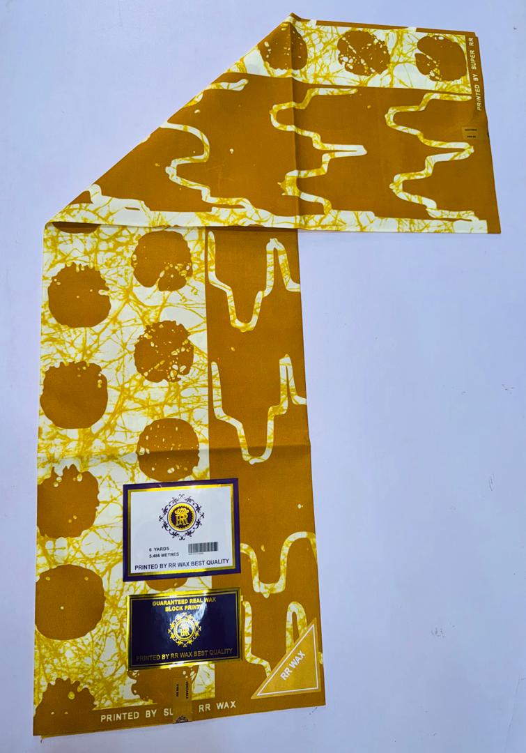 Tissu Wax Africain FABULOUS DYNASTY WAX 6m