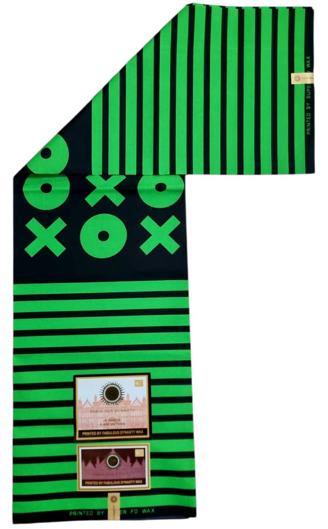 Tissu Wax Africain FABULOUS DYNASTY WAX 6m