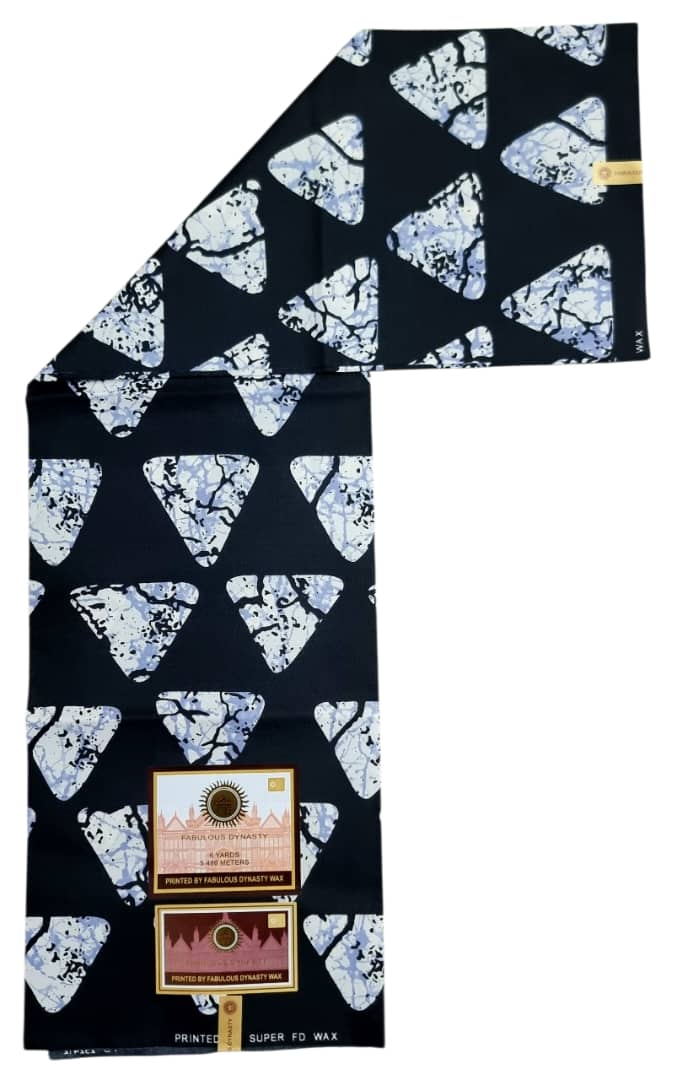 Tissu Wax Africain FABULOUS DYNASTY WAX 6m