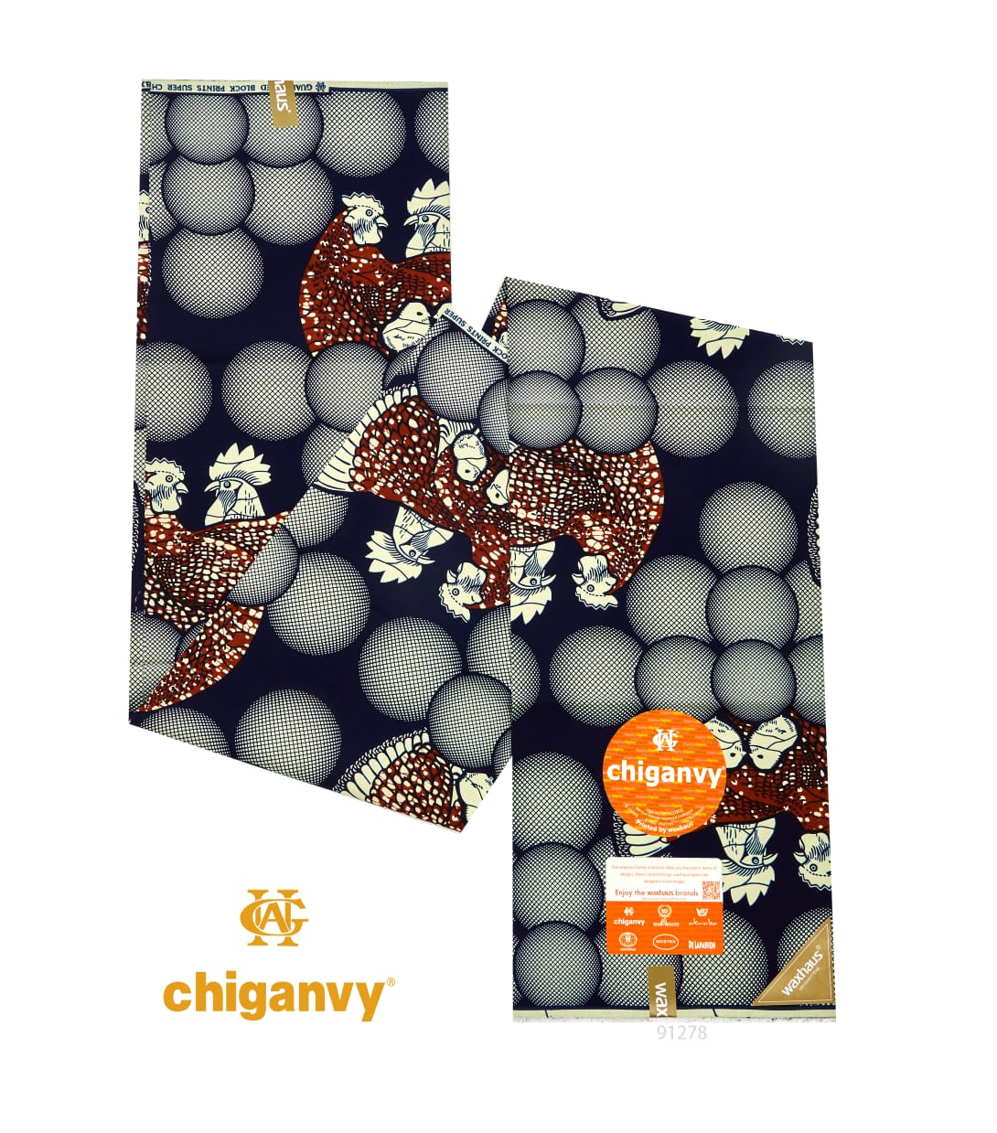 Pagne Chiganvy Wax Hollandais  6m