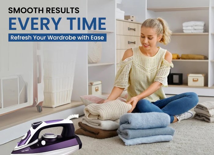 Fer à Vapeur STAR TRACK – 3000W