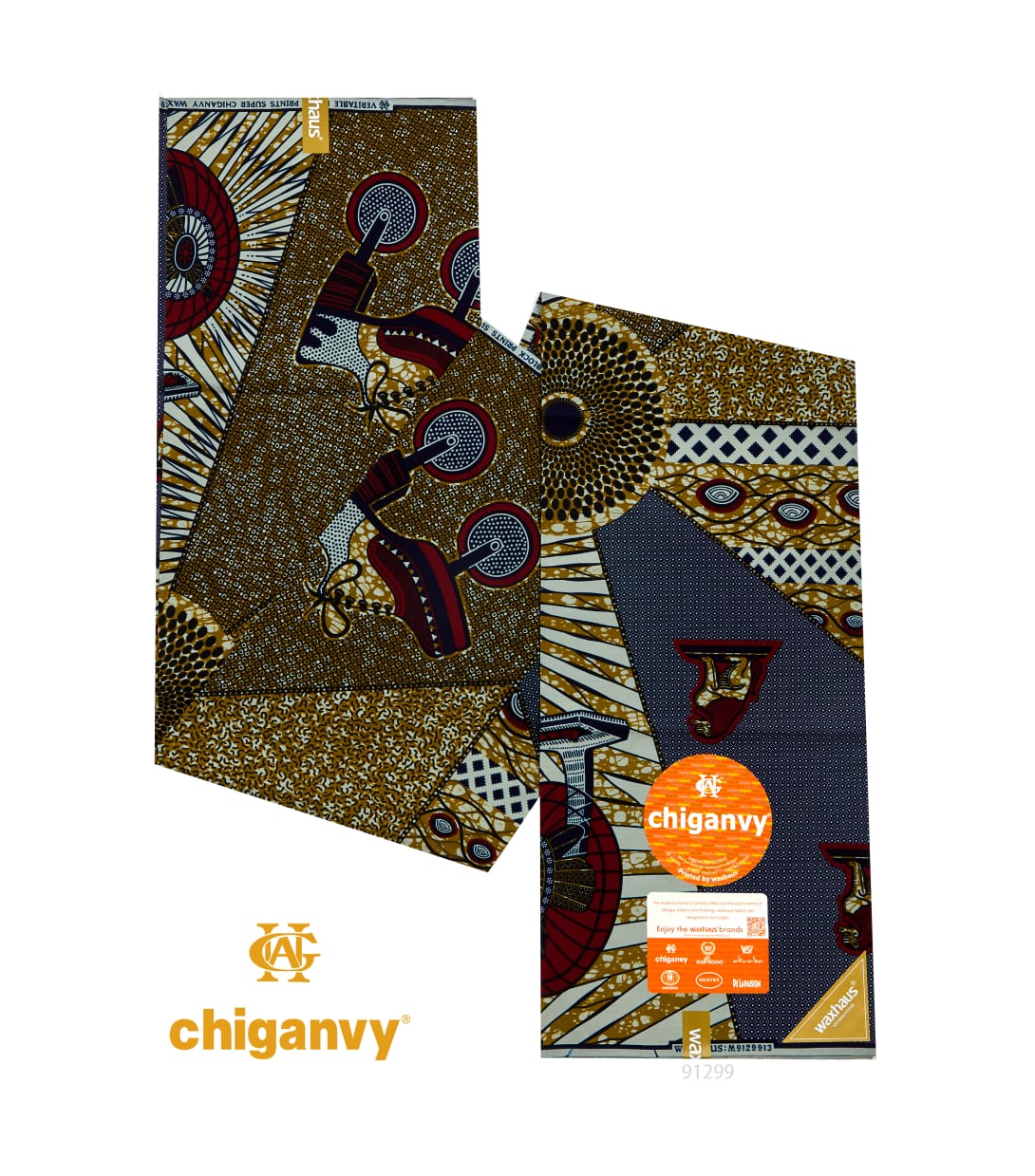 Pagne Chiganvy Wax Hollandais  6m