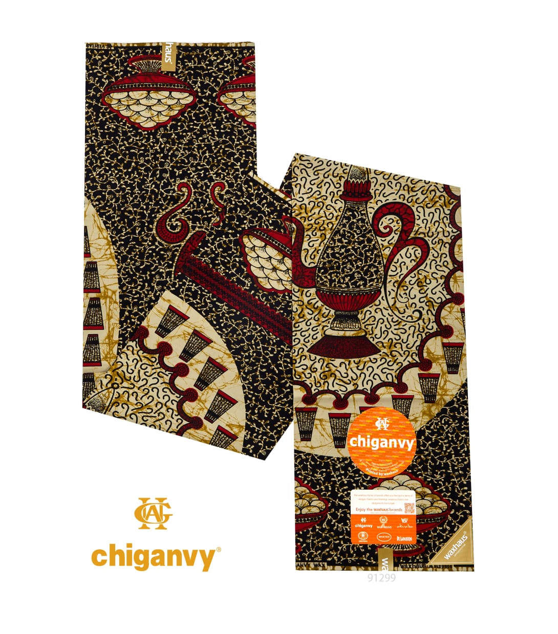 Pagne Chiganvy Wax Hollandais  6m