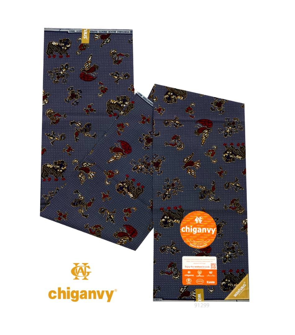 Pagne Chiganvy Wax Hollandais  6m