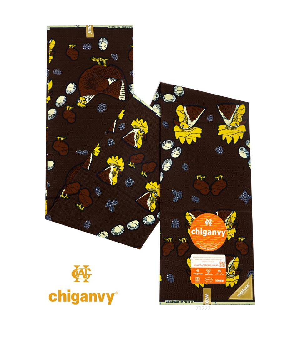 Pagne Chiganvy Wax Hollandais  6m