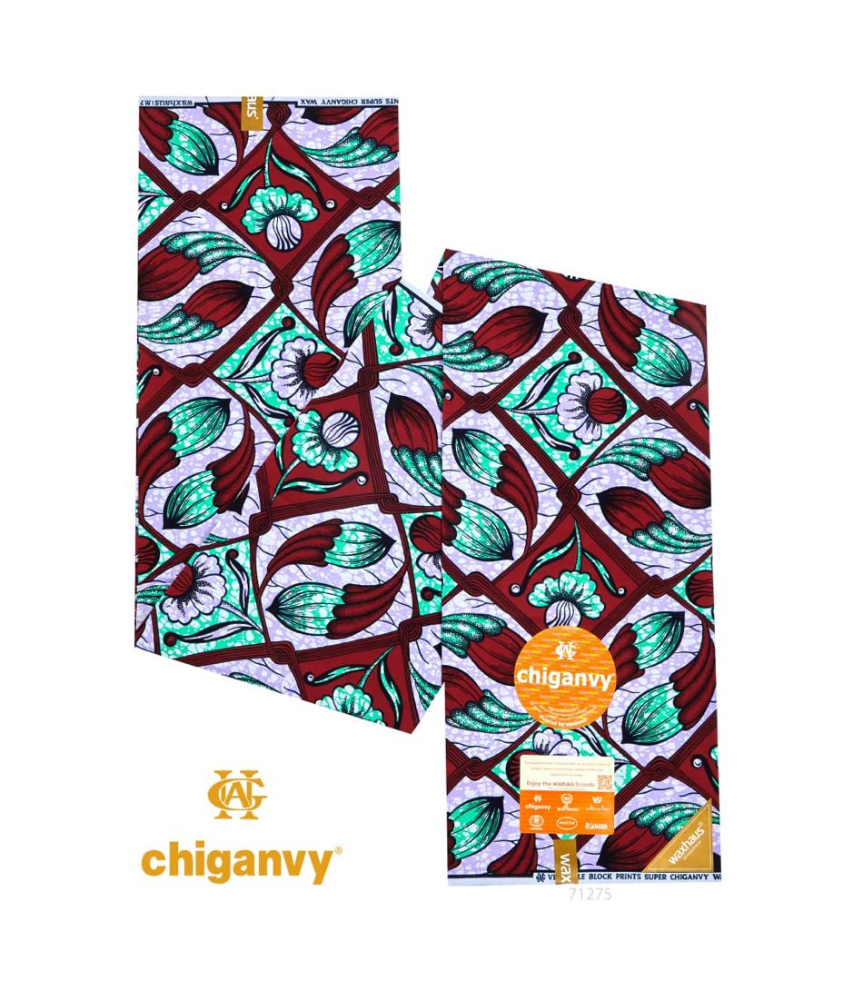 Pagne Chiganvy Wax Hollandais  6m
