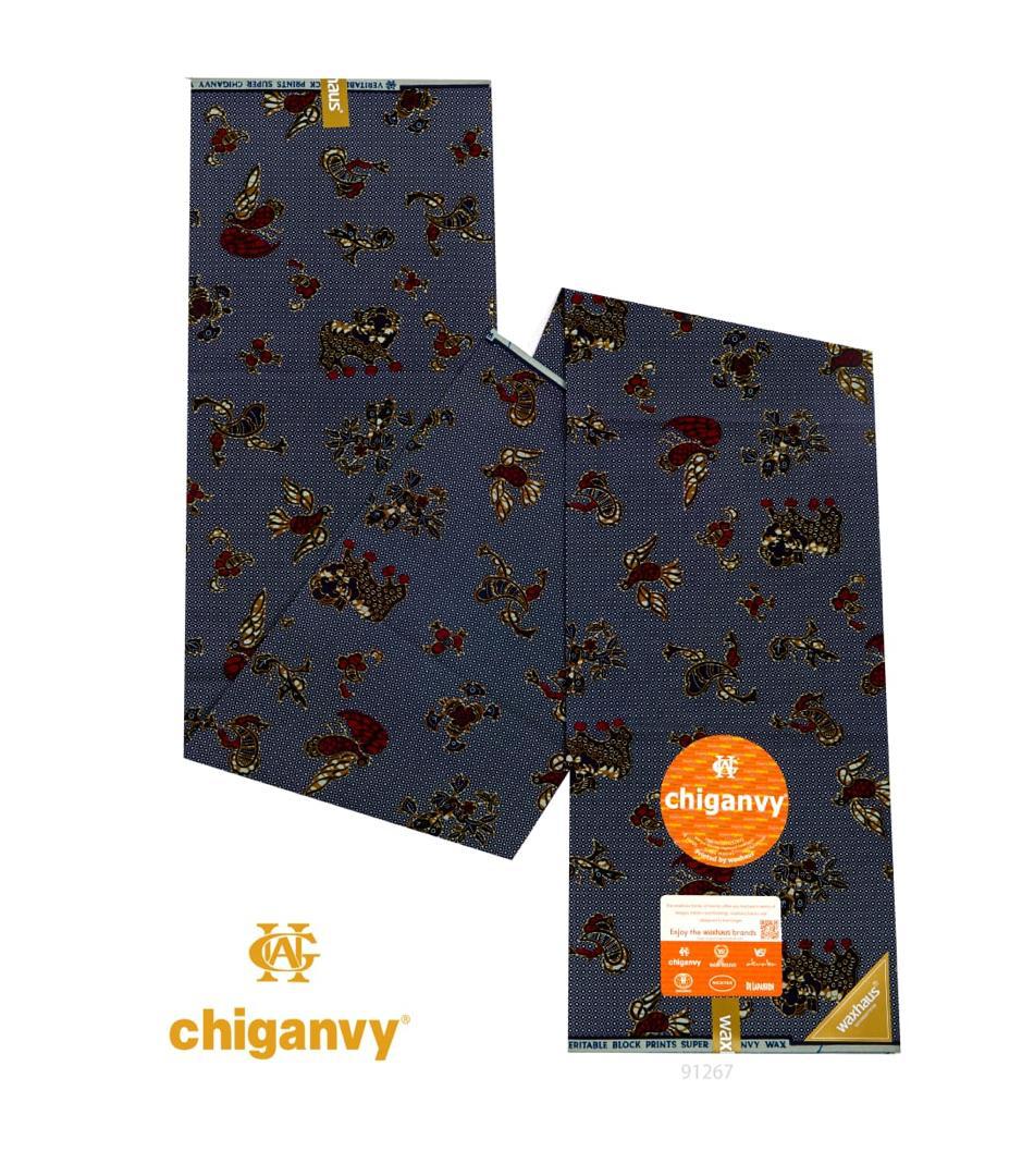 Pagne Chiganvy Wax Hollandais  6m