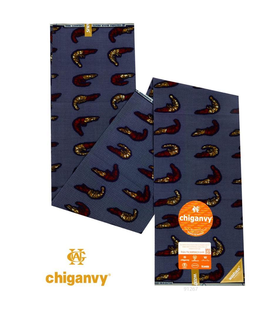 Pagne Chiganvy Wax Hollandais  6m