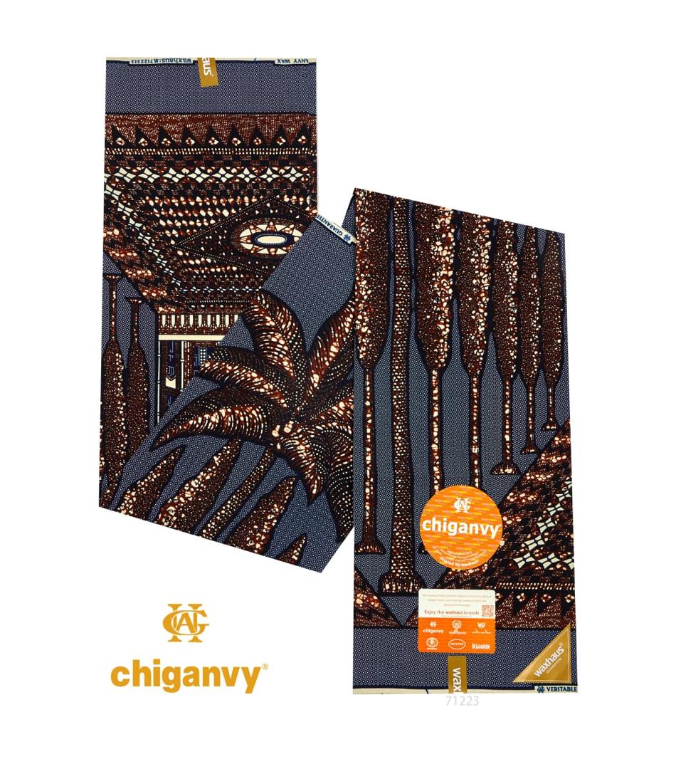 Pagne Chiganvy Wax Hollandais  6m