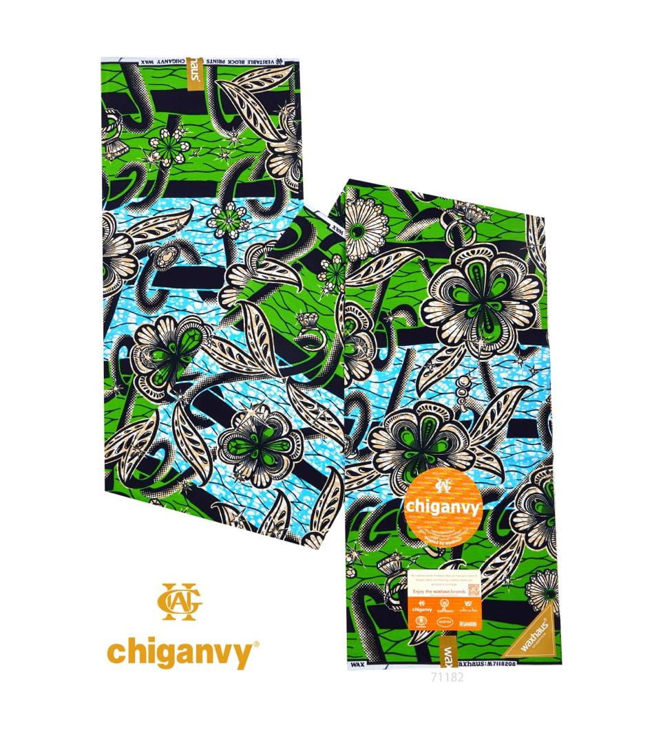 Pagne Chiganvy Wax Hollandais  6m