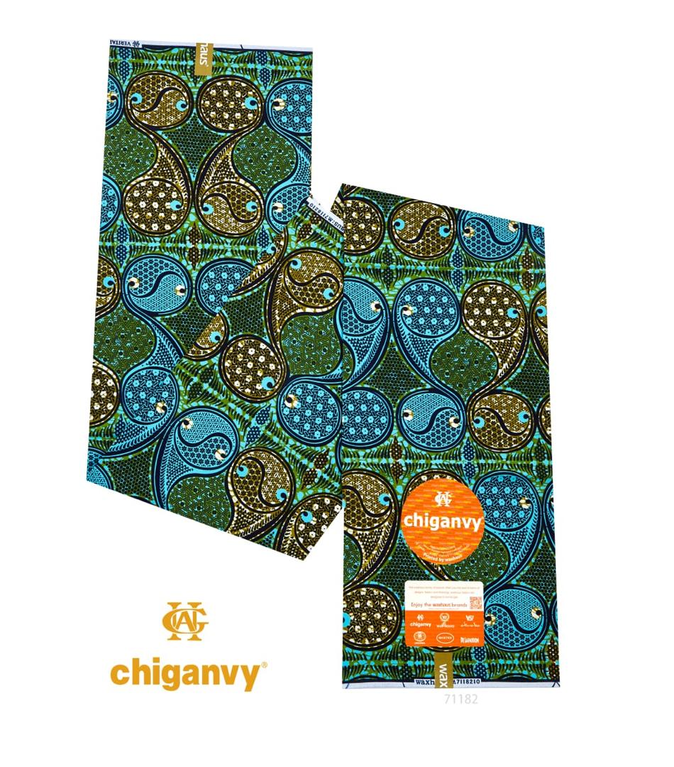 Pagne Chiganvy Wax Hollandais  6m