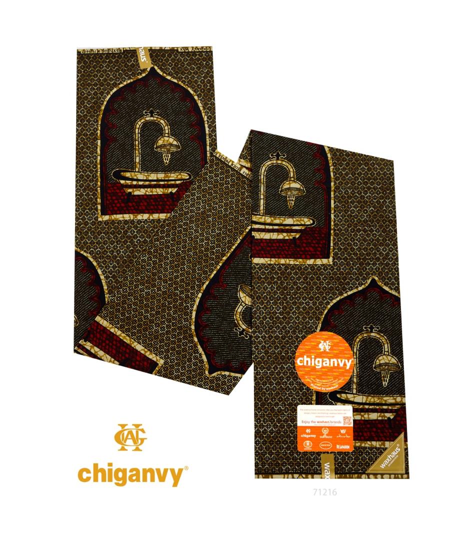 Pagne Chiganvy Wax Hollandais  6m