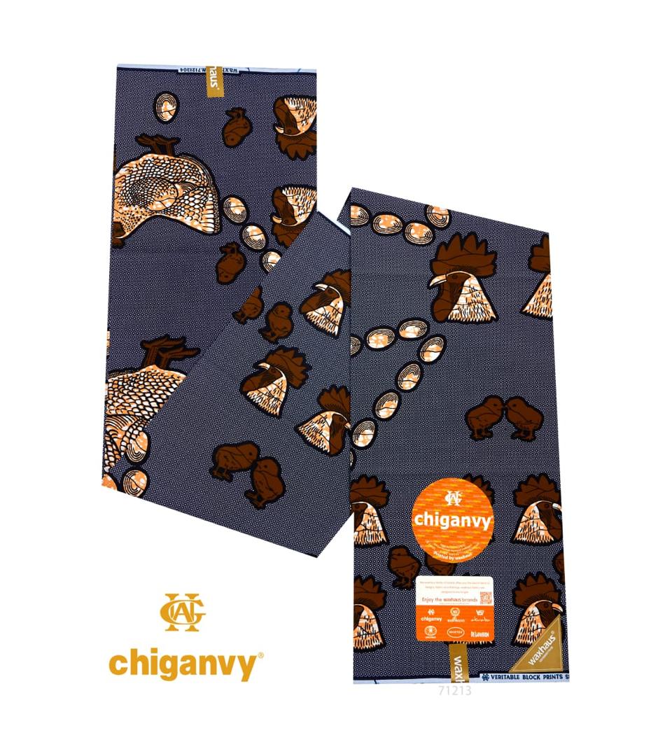 Pagne Chiganvy Wax Hollandais  6m