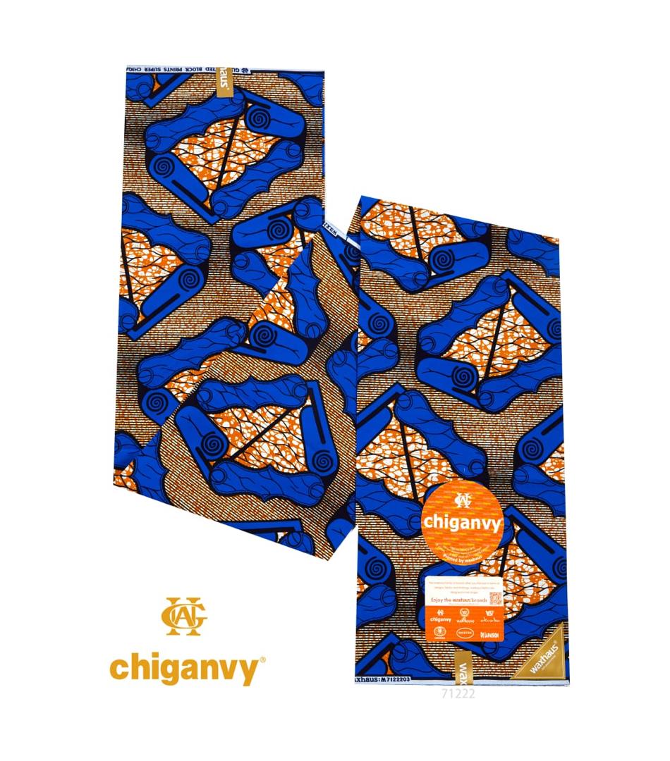 Pagne Chiganvy Wax Hollandais  6m