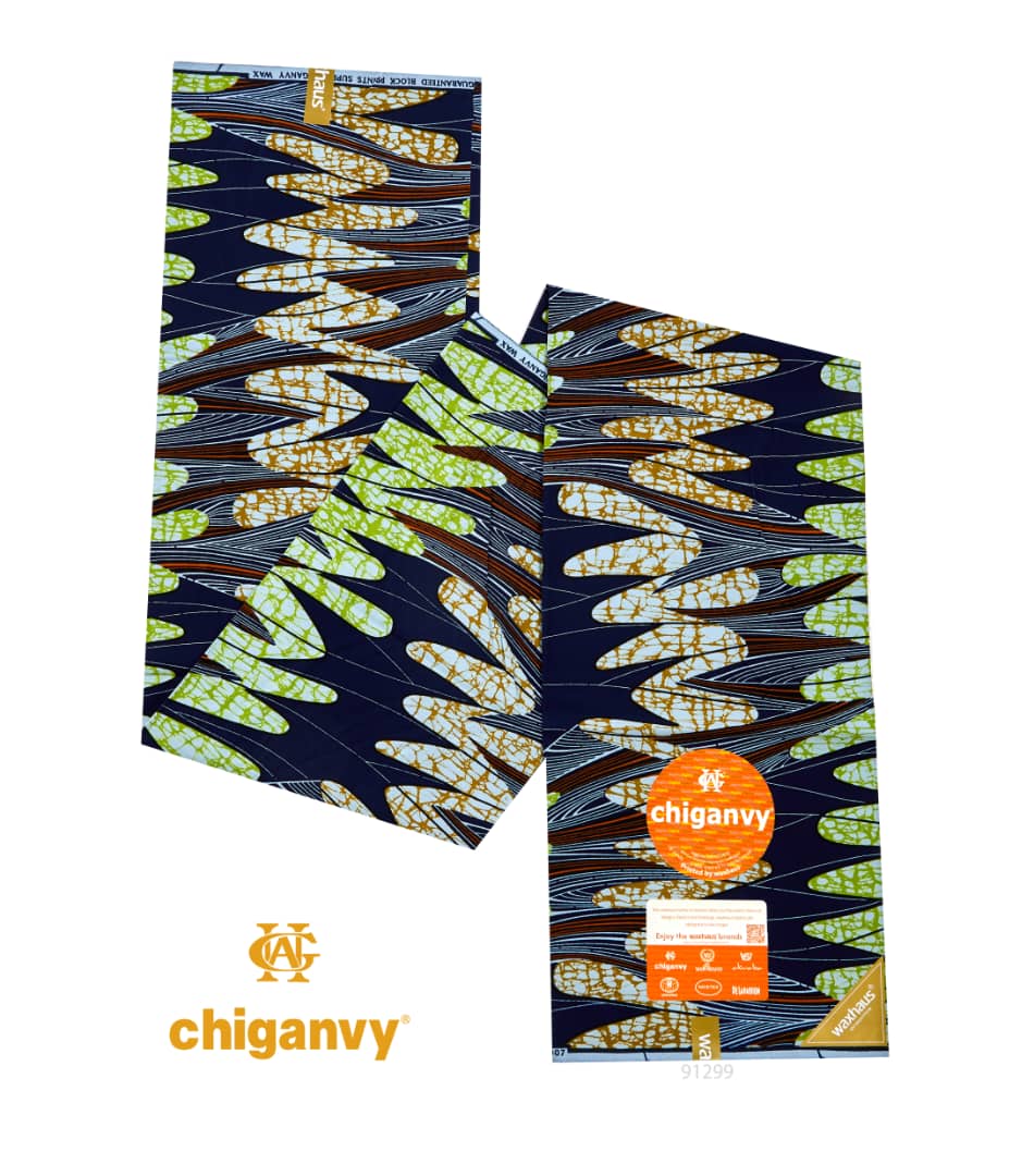 Pagne Chiganvy Wax Hollandais 6m