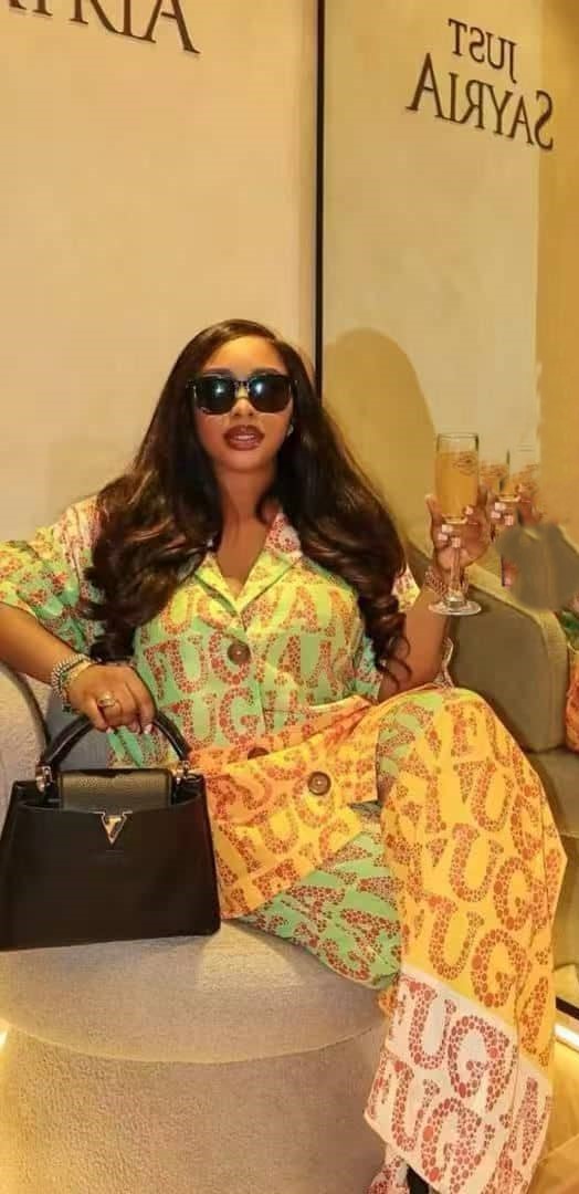 Ensemble Pantalon & Chemise Oversize Imprimé Chic