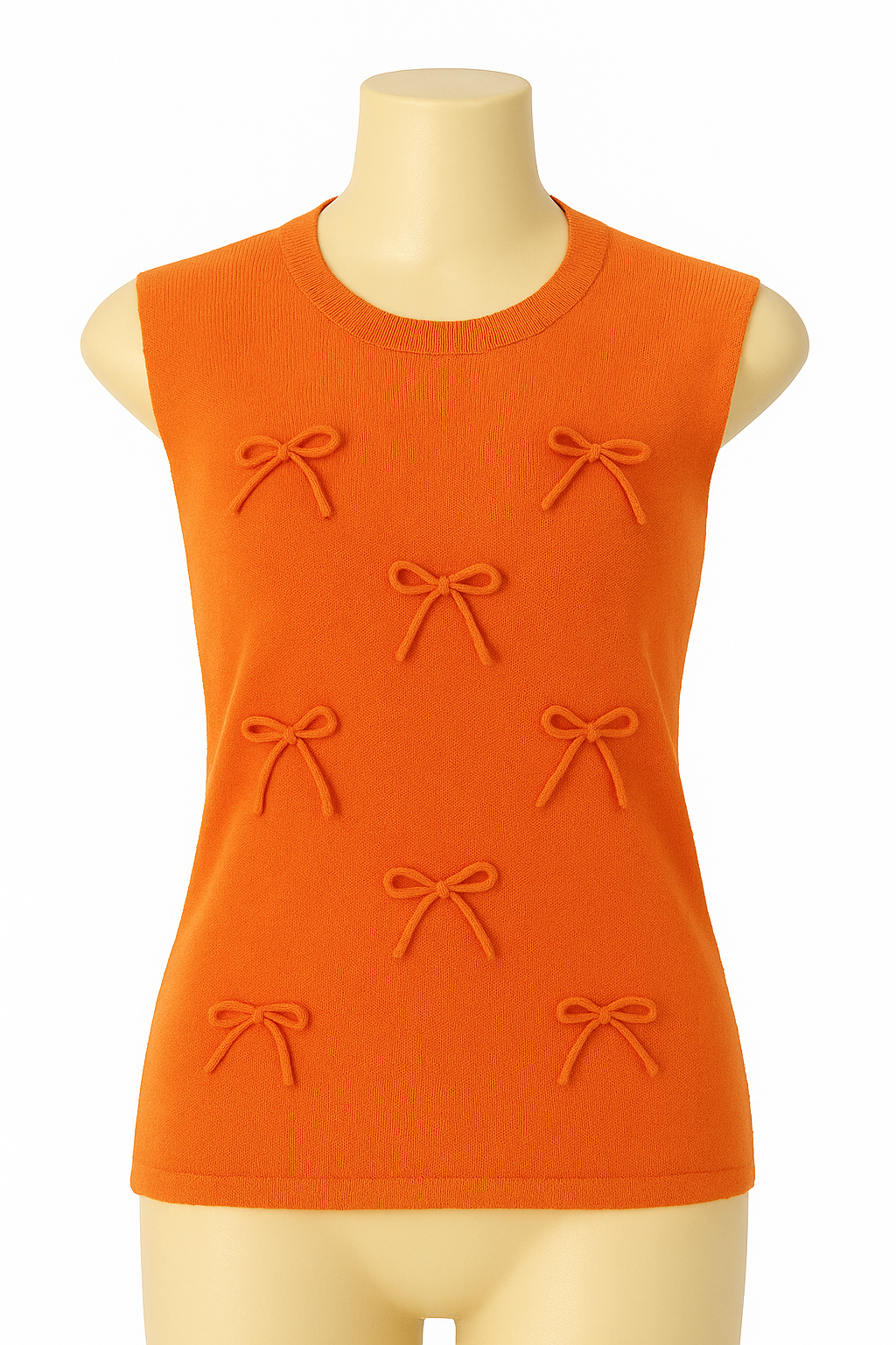 Top Femme à Nœuds Décoratifs