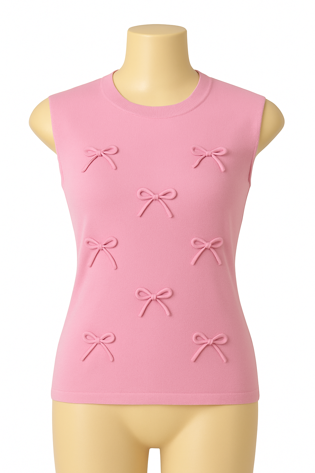 Top Femme à Nœuds Décoratifs