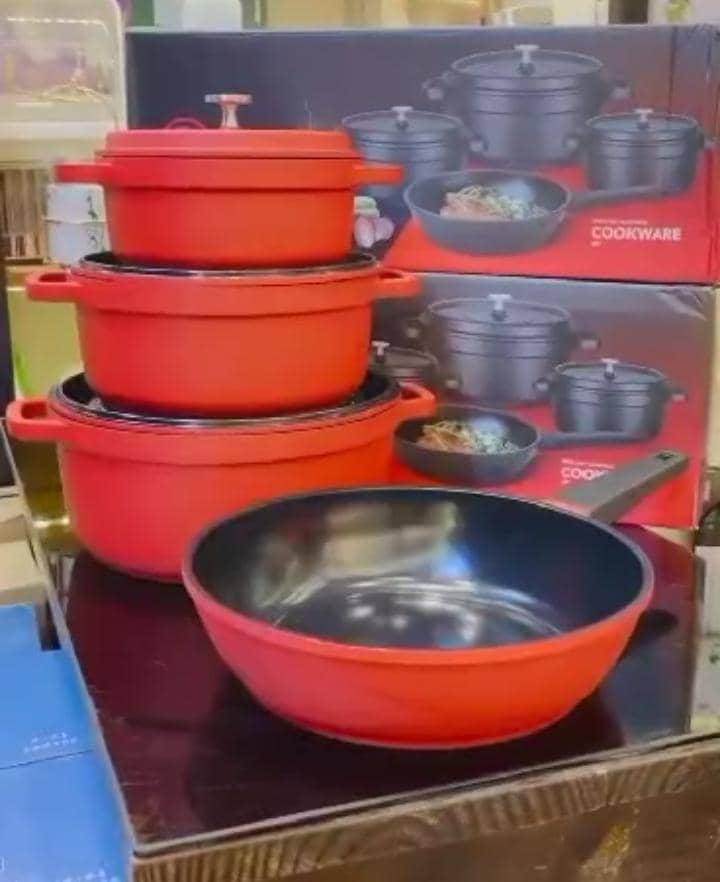 🍳Casserole de Cuisine Antiadhésive – 4 Pièces