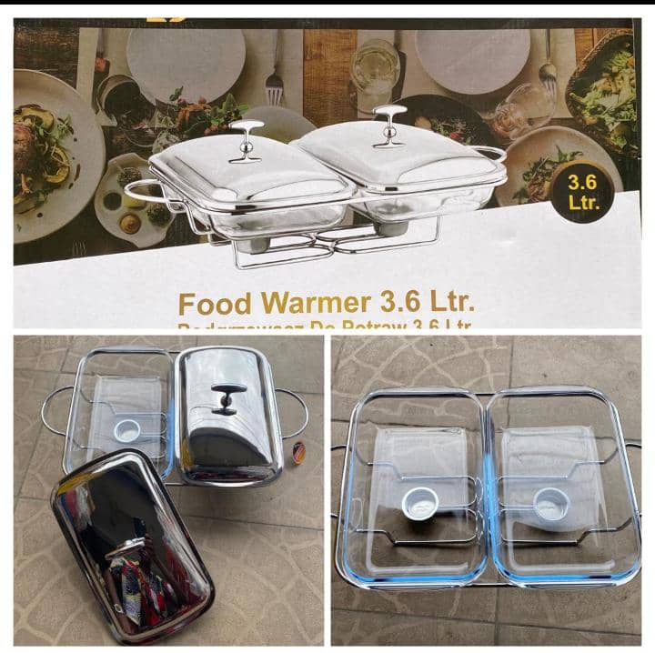 🍲 Réchaud / Food Warmer 3.6 L – Double Compartiment