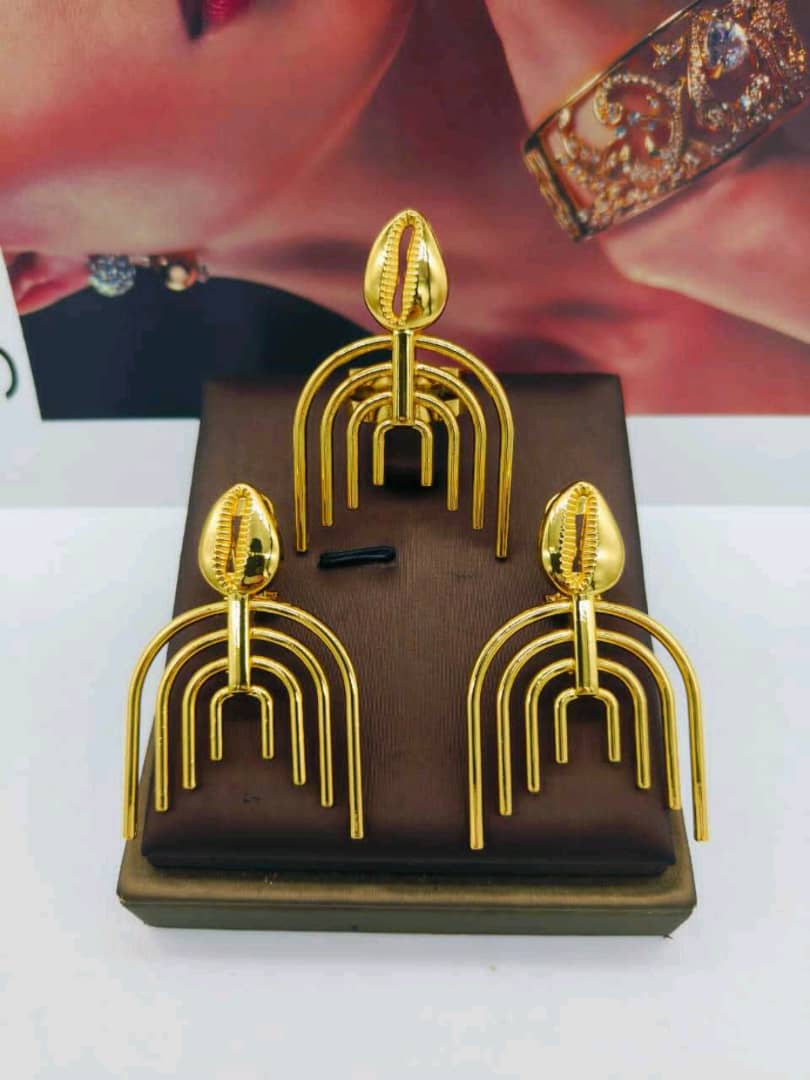 ✨ Ensemble Bijoux Fashion – Boucles d’Oreilles & Bague Assortie