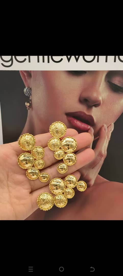 ✨ Ensemble Bijoux Fashion – Boucles d’Oreilles & Bague Assortie