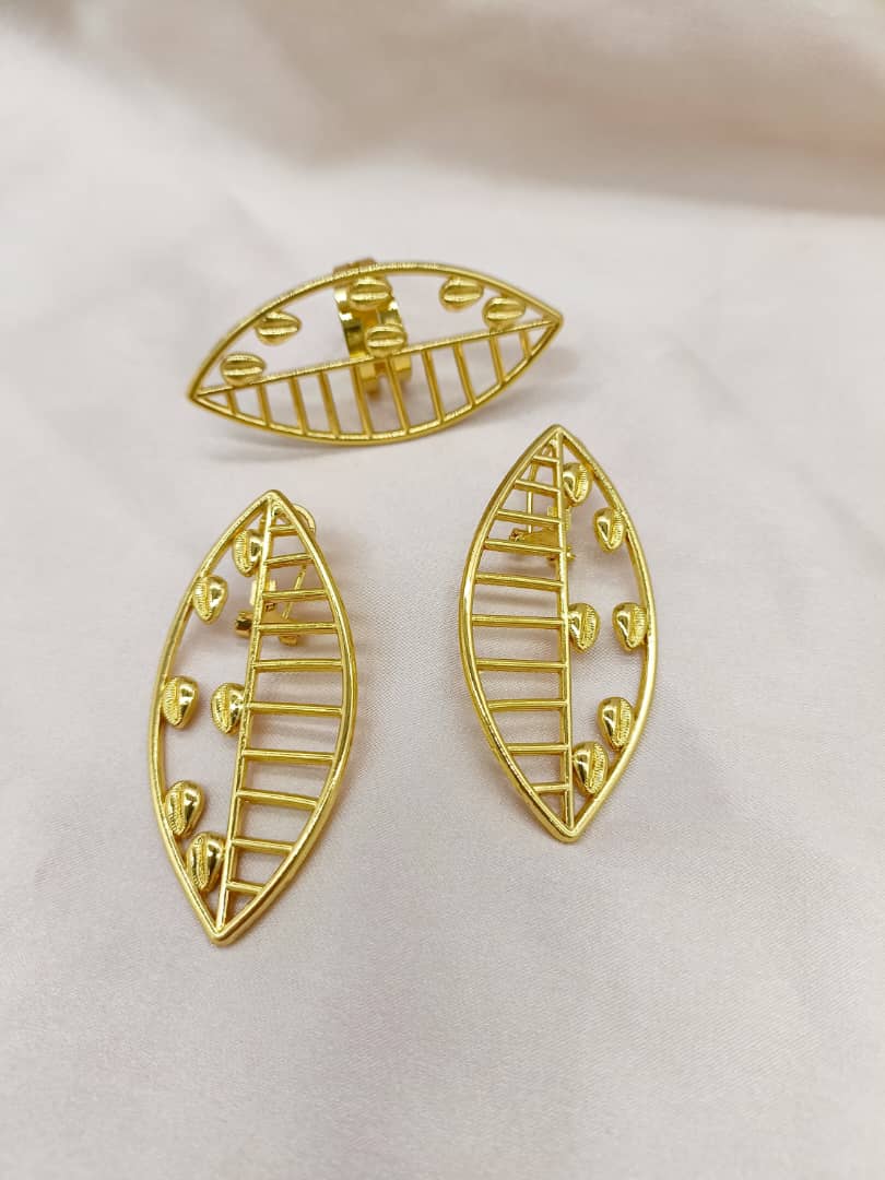 ✨ Ensemble Bijoux Fashion – Boucles d’Oreilles & Bague Assortie