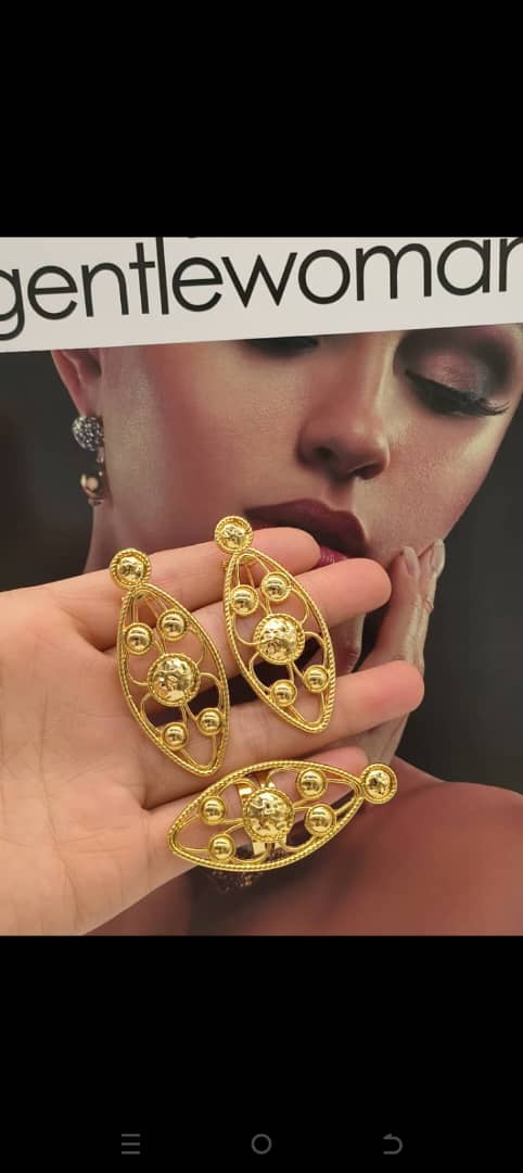 ✨ Ensemble Bijoux Fashion – Boucles d’Oreilles & Bague Assortie