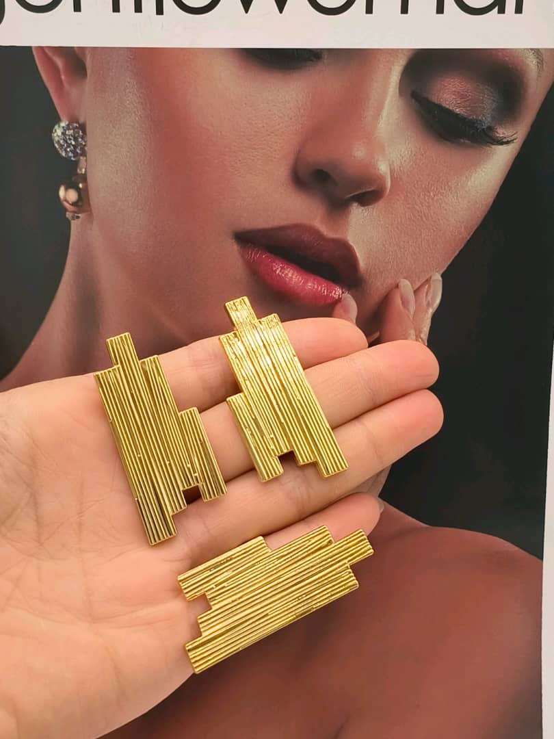 ✨ Ensemble Bijoux Fashion – Boucles d’Oreilles & Bague Assortie