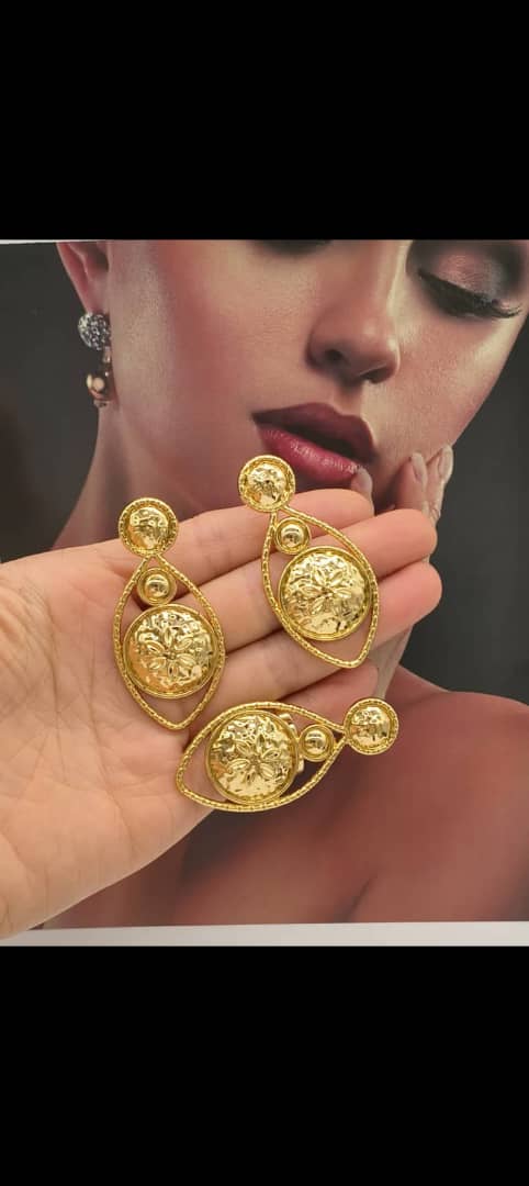 ✨ Ensemble Bijoux Fashion – Boucles d’Oreilles & Bague Assortie