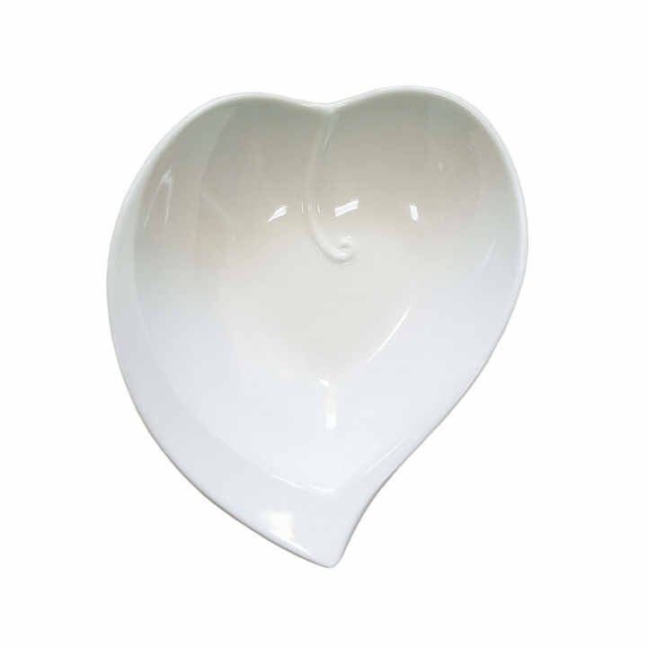Assiette en forme de cœur