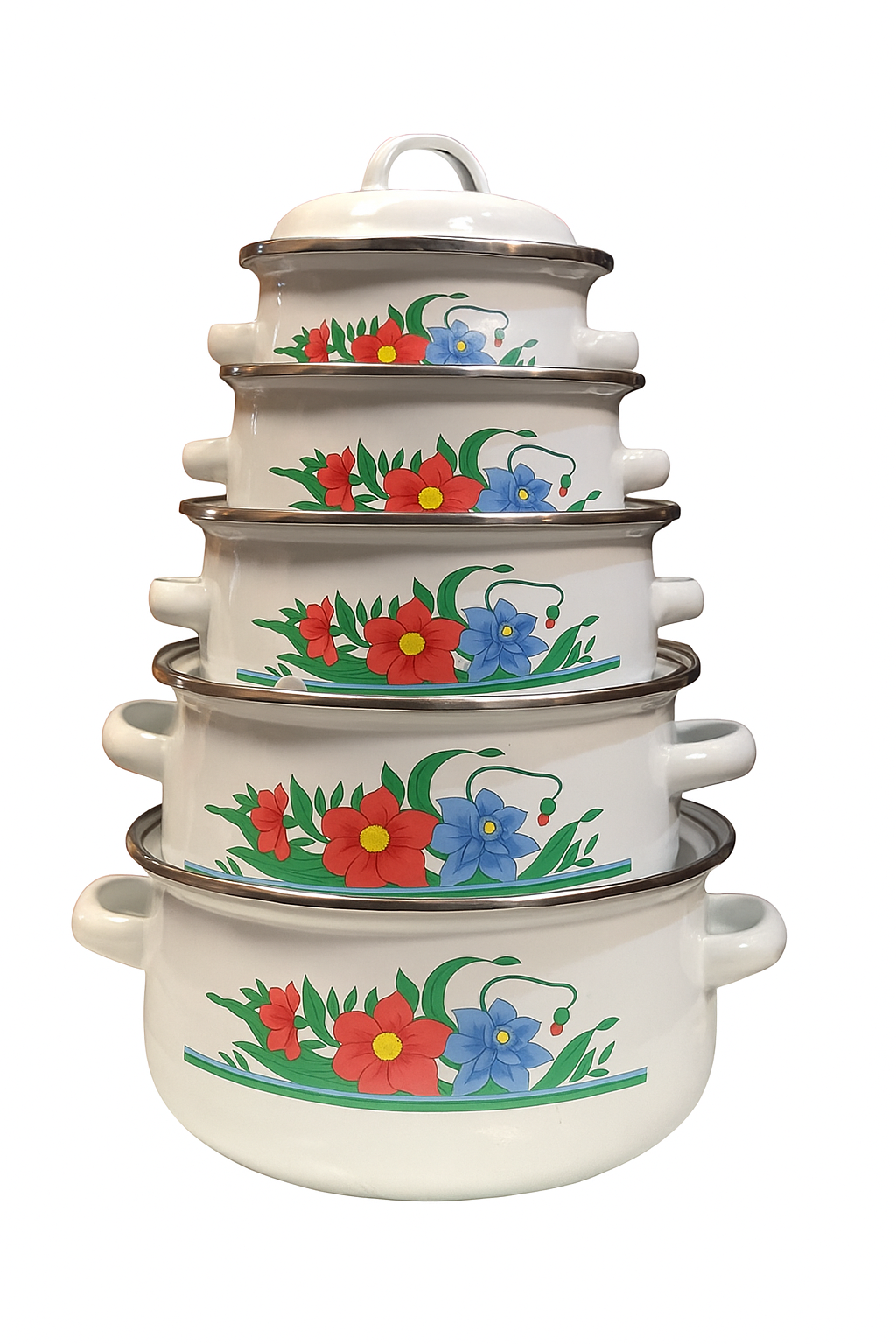 Série de Bols Émaillées série de 5