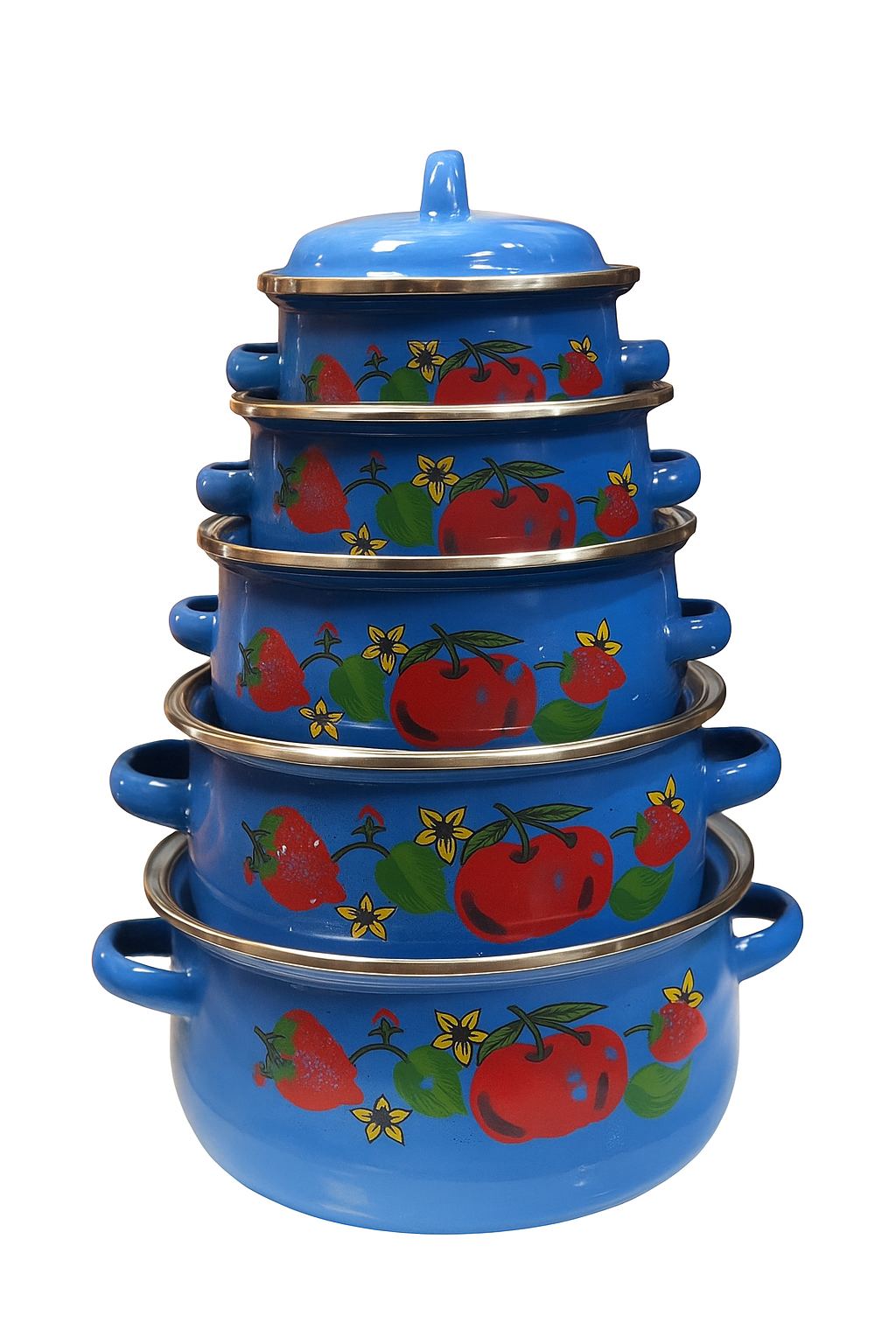 Série de Bols Émaillées série de 5