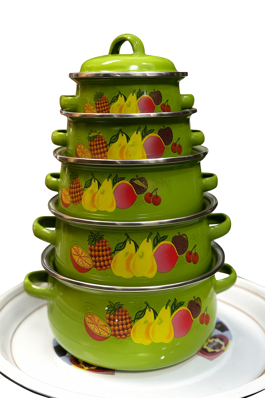 Série de Bols Émaillées série de 5