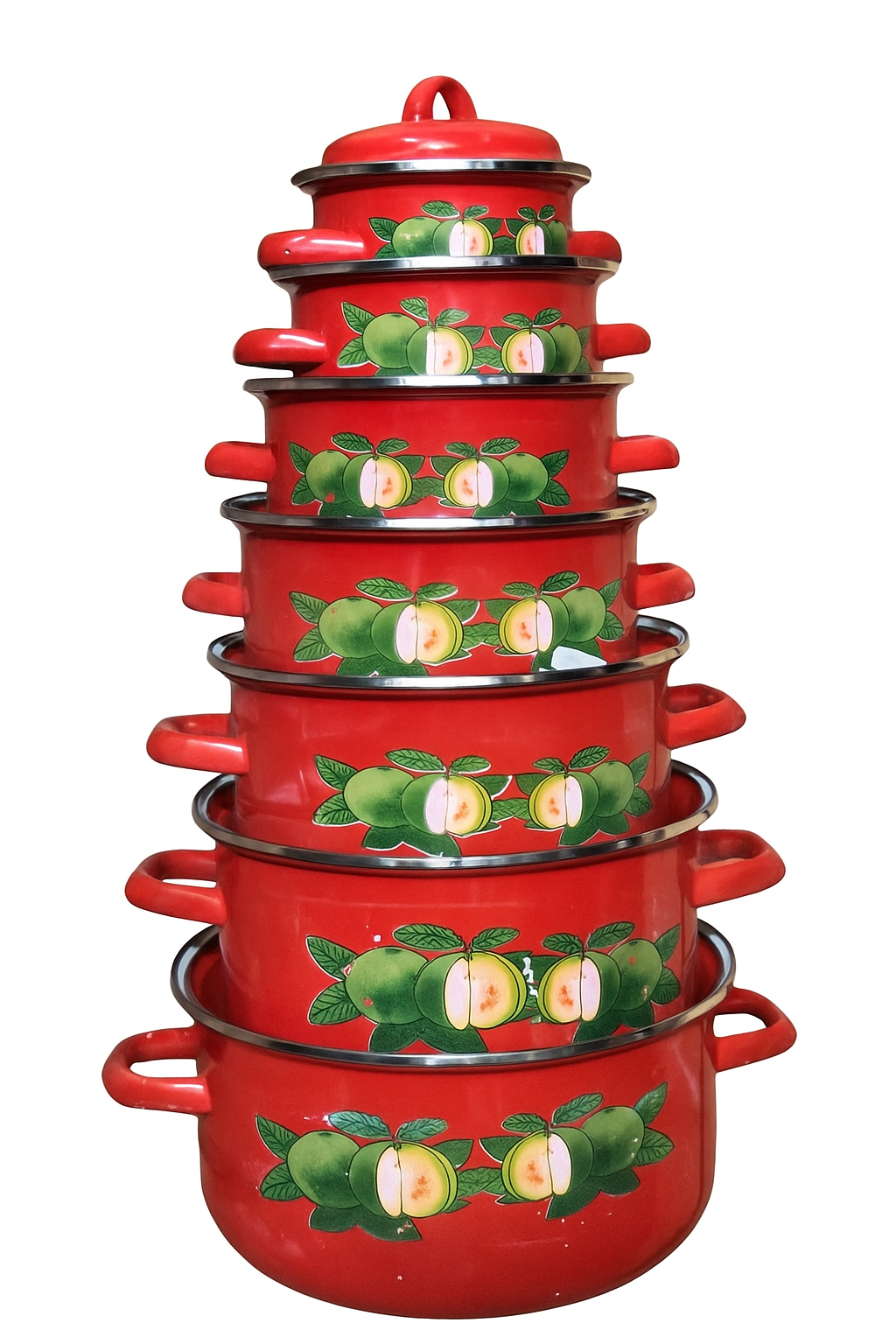 Série de Bols Émaillés série de 7