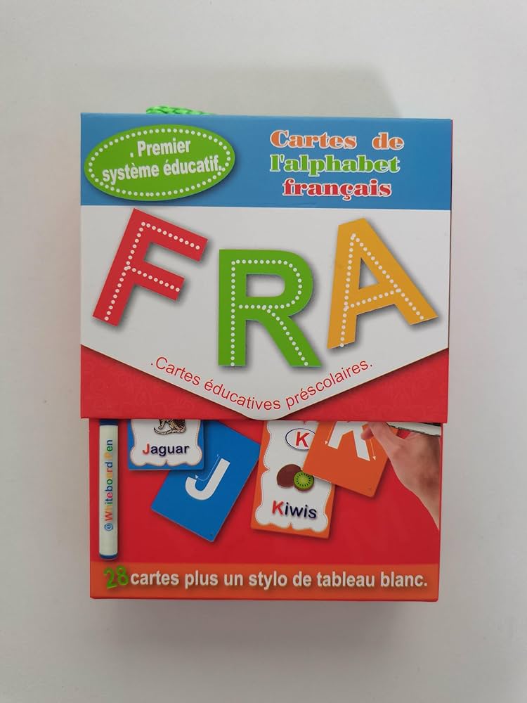 Cartes de l'Alphabet Français Éducatives