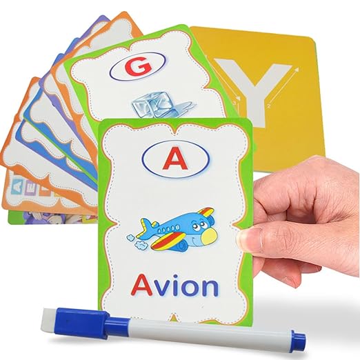Cartes de l'Alphabet Français Éducatives