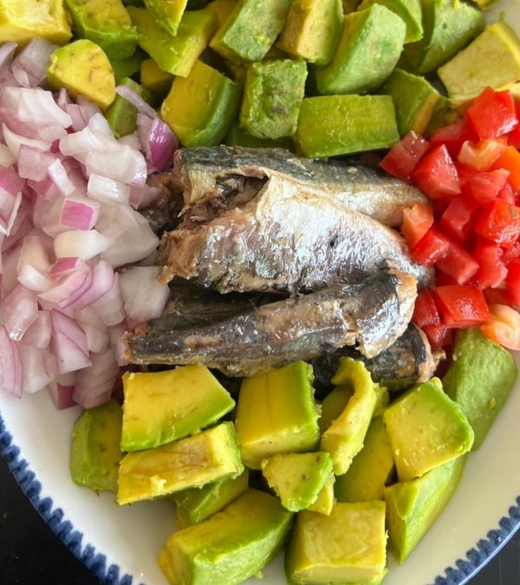 Avocat + sardine 