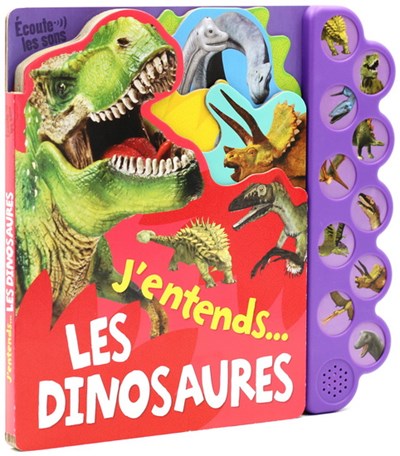 Livre sonore interactif– J’entends… les dinosaures